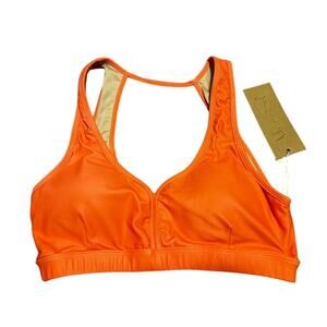 NWT Niyama Sol Coral Eclipse Bra size M/L Activewear yoga peach apricot